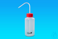 Wash-bottle, PE-LD, 500 ml, narrow-mouth
with VENT-CAP wash bottle cap,
GL...